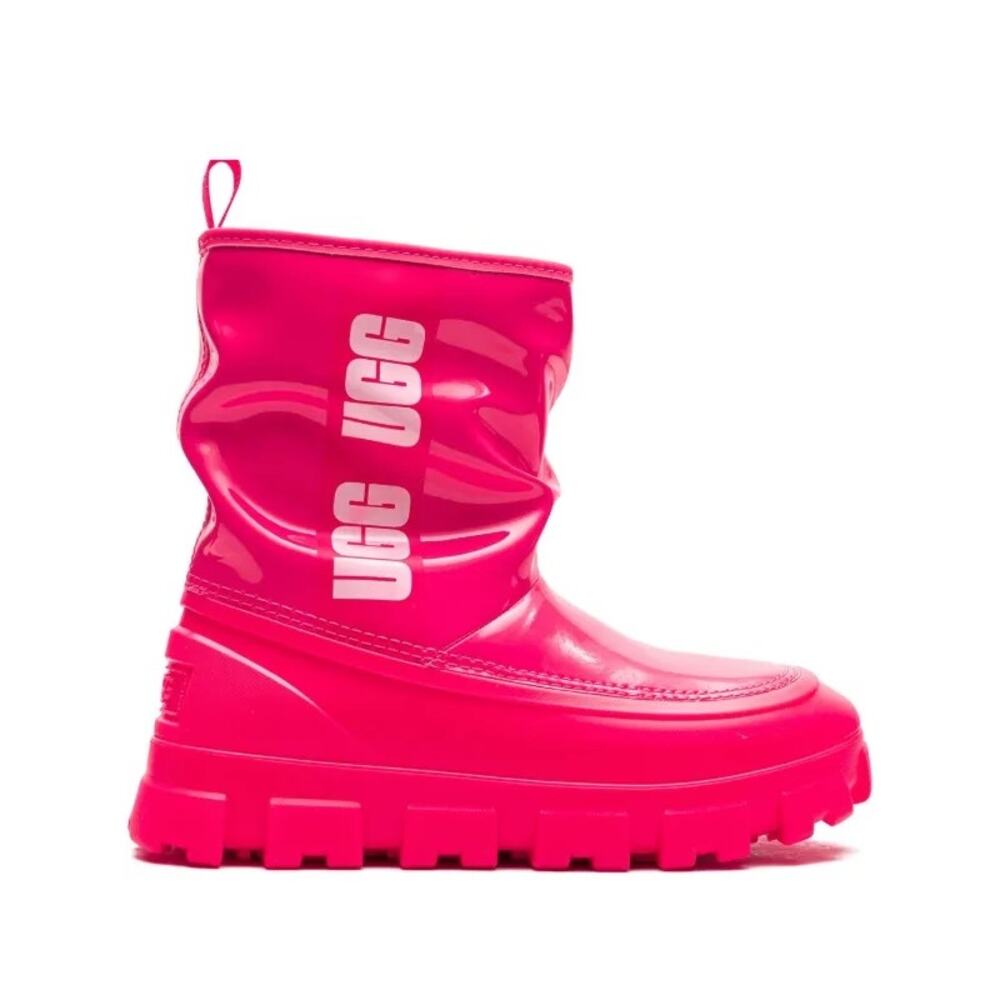 $100 UGG Classic Brellah Mini "Super Coral" Boots Size 6.5